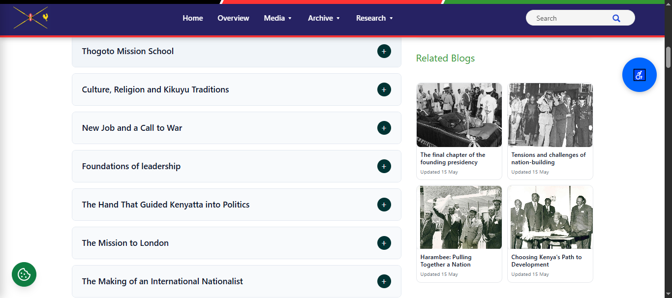 Online Presidential Library & Archives